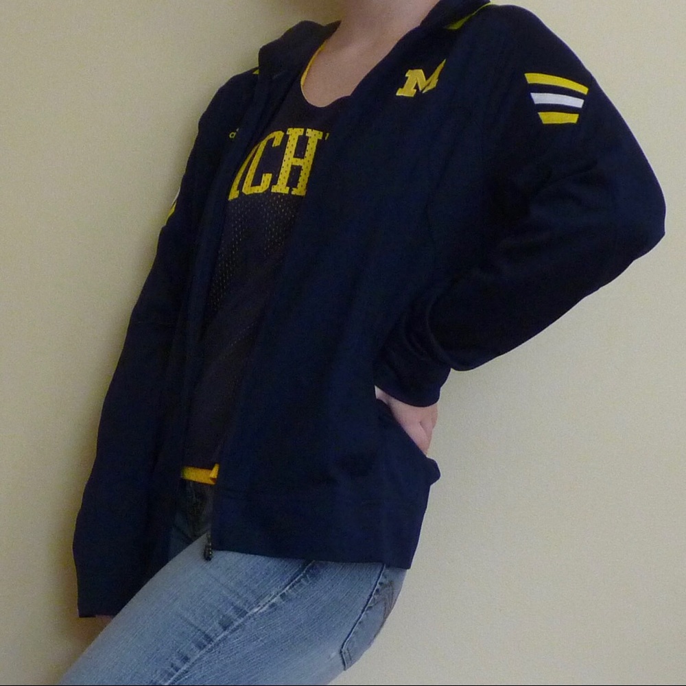 University of Michigan zip up